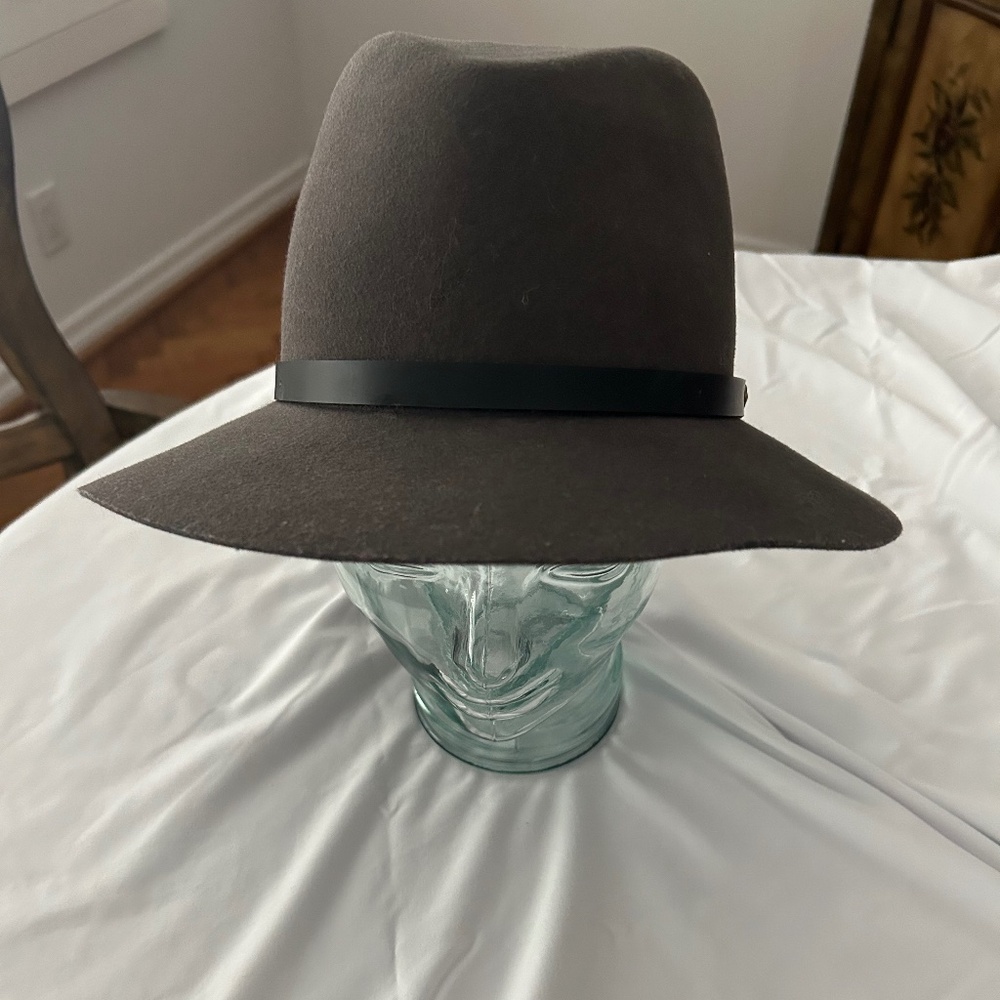Rag and Bone charcoal fedora size M